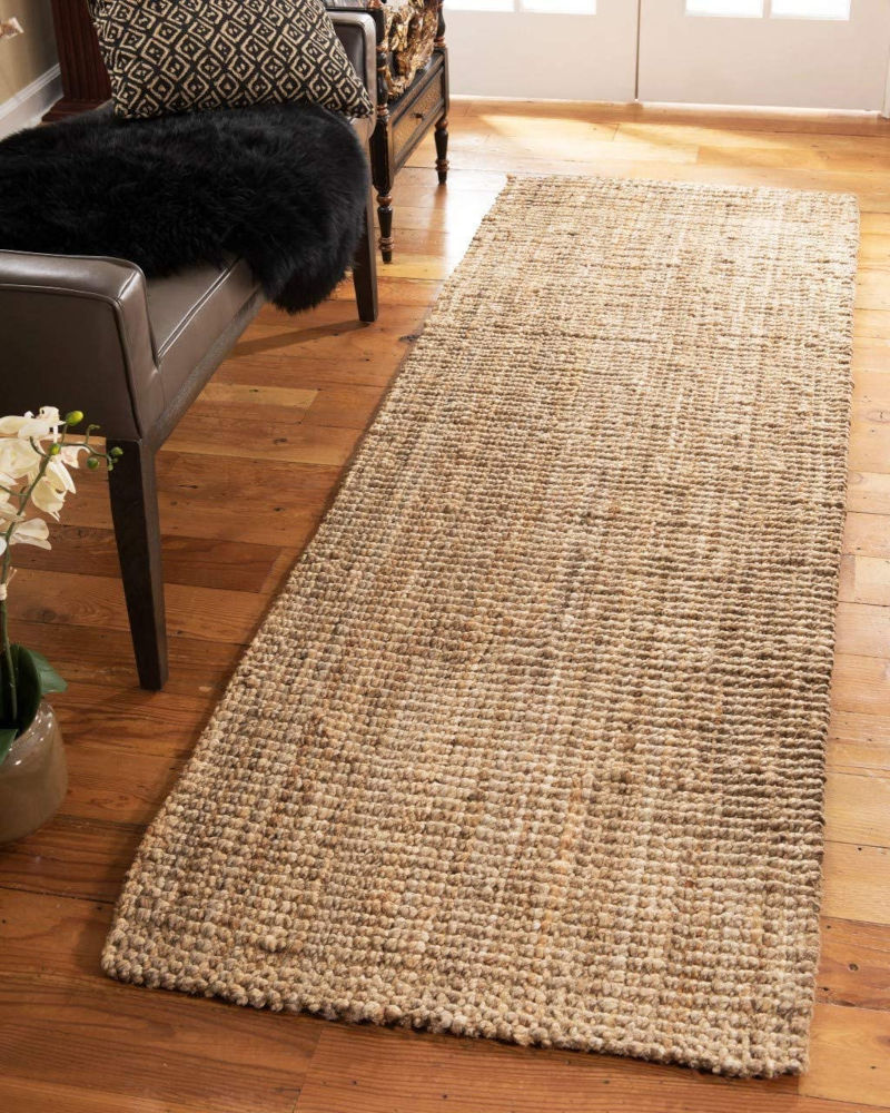 Jute Double Thick Natural Rug