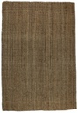 Jute Double Thick Silver Natural Rug