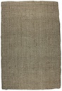 Jute Double Thick Chrome Rug