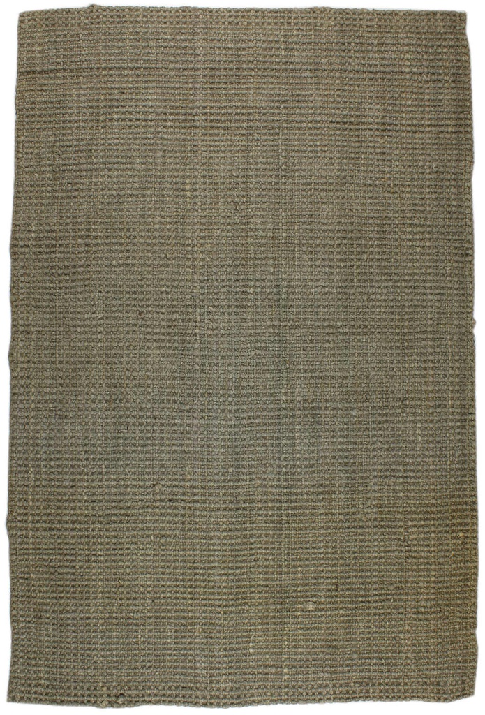 Jute Double Thick Silver Rug