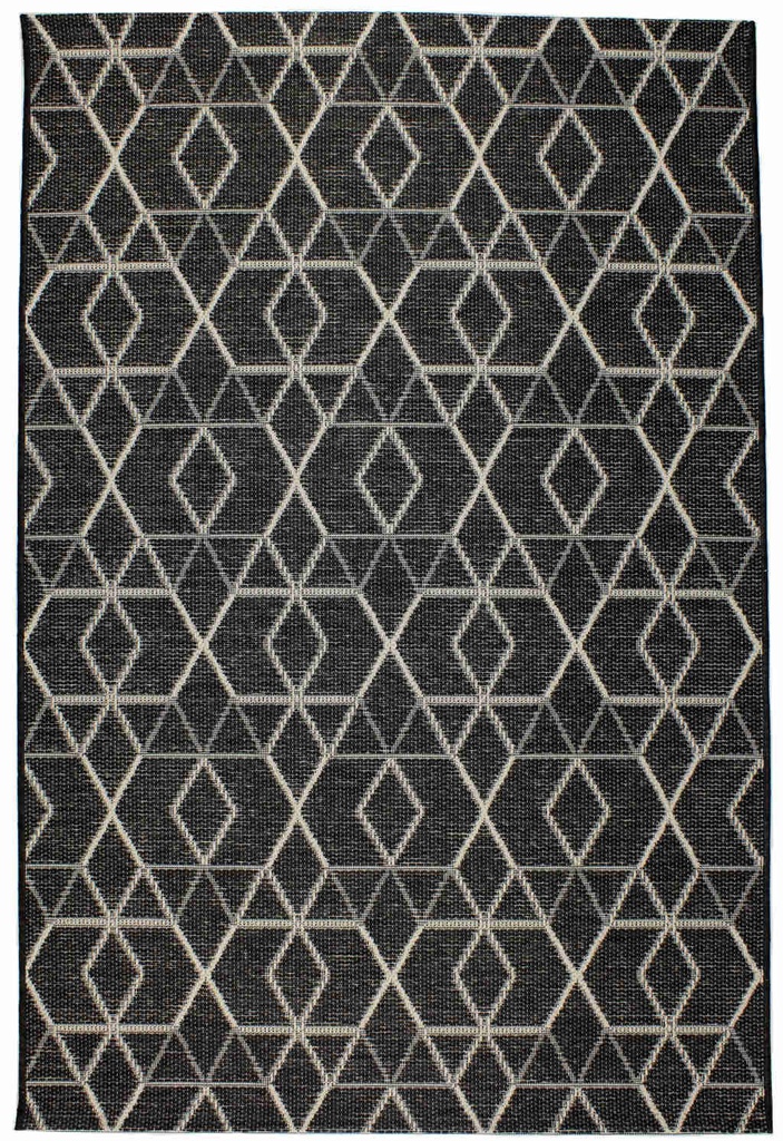 Jersey Home Wool Black Rug