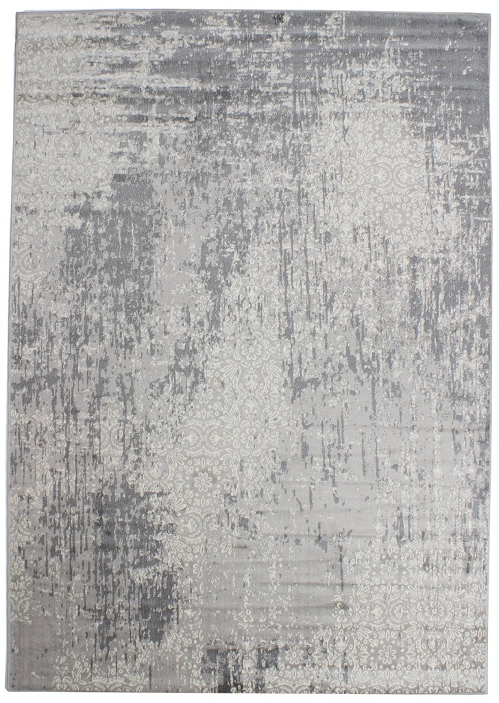 Viscose Silver Grey Rug