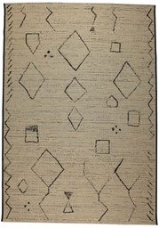 Indy Black Jute Rug